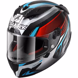 Shark Race-R Carbon Pro Aspy Casque, charbon-bleu, taille XS pour Hommes