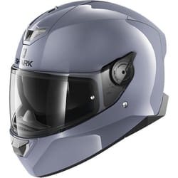 Shark Skwal 2 Blank Casque LED, gris, taille XS pour Hommes