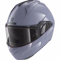 Shark Evo-GT Blank Casque, gris, taille S pour Hommes