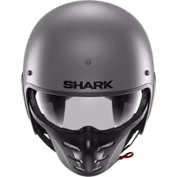 Shark S-Drak 2 Blank Casque Jet, gris, taille XS pour Hommes