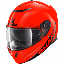 Shark Spartan Blank casque, rouge, taille XS pour Hommes