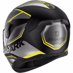 Shark D-Skwal 2 Daven Casque, gris-jaune, taille L pour Femmes