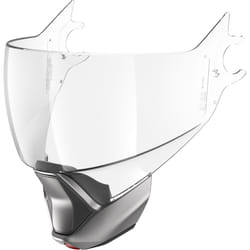 Shark Evojet Ensemble de rideau de menton de visière, gris-transparent pour Hommes