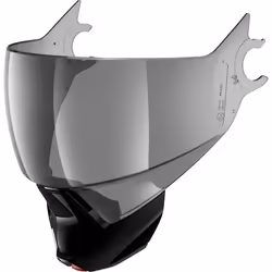Shark Evojet Ensemble de rideau de menton de visière, noir-transparent pour Hommes