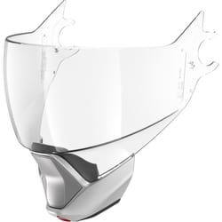 Shark Evojet Ensemble de rideau de menton de visière, gris-transparent pour Hommes