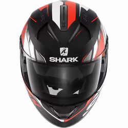 Shark Ridill Phaz Casque, noir-blanc-rouge, taille L pour Hommes