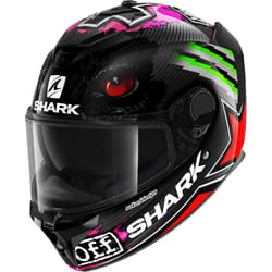 Shark Spartan GT Carbon Replica Redding Signature Casque, rouge-vert, taille XL pour Hommes