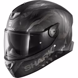 Shark SKWAL 2 Iker Lecuona Casque, noir-argent, taille XL pour Hommes