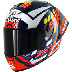 Shark Race-R Pro GP Replica Zarco Signature Casque, blanc-rouge-bleu, taille XS pour Hommes