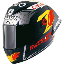 Shark Race-R Pro Gp Replica Oliveira Signature Casque, bleu-argent, taille XS pour Hommes