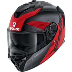 Shark Spartan GT Elgen Micro Casque, noir-rouge, taille XS pour Hommes
