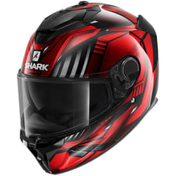 Shark Spartan GT Replikan 2023 Casque, noir-rouge, taille XL pour Hommes