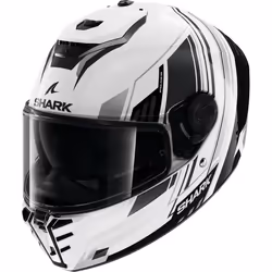 Shark Spartan RS Byrhon Casque, noir-blanc, taille L pour Hommes