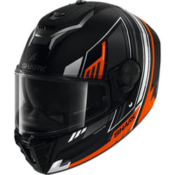 Shark Spartan RS Byrhon Casque, noir-orange, taille 2XL pour Hommes
