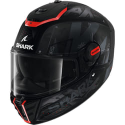Shark Spartan RS Stingrey Casque, noir-gris-rouge, taille XL pour Hommes