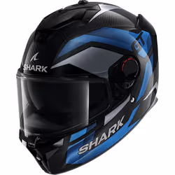 Shark Spartan GT Pro Ritmo Carbon Casque, noir-gris-bleu, taille XL pour Hommes