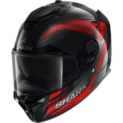 Shark Spartan GT Pro Ritmo Carbon Casque, noir-gris-rouge, taille L pour Hommes