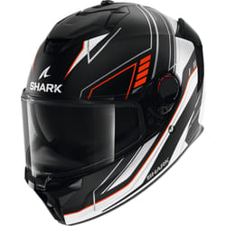 Shark Spartan GT Pro Toryan Casque, noir-blanc-orange, taille M pour Hommes