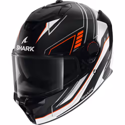 Shark Spartan GT Pro Toryan Casque, noir-blanc-orange, taille M pour Hommes