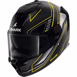 Shark Spartan GT Pro Toryan Casque, noir-gris-jaune, taille M pour Hommes