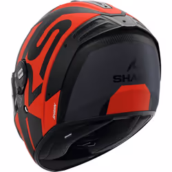Shark Spartan RS Shawn Carbon Casque, noir-rouge, taille XL pour Hommes