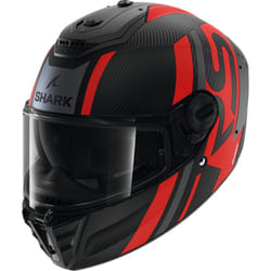 Shark Spartan RS Shawn Carbon Casque, noir-rouge, taille XS pour Hommes