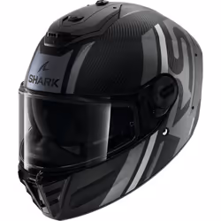 Shark Spartan RS Shawn Carbon Casque, noir-gris, taille XL pour Hommes