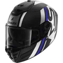 Shark Spartan RS Shawn Carbon Casque, noir-bleu, taille M pour Hommes