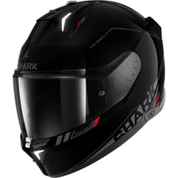 Shark Skwal i3 Blank SP Casque, noir-gris-rouge, taille L pour Hommes