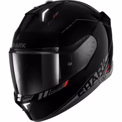 Shark Skwal i3 Blank SP Casque, noir-gris-rouge, taille S pour Hommes