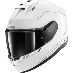 Shark Skwal i3 Blank SP Casque, blanc-argent, taille L pour Hommes