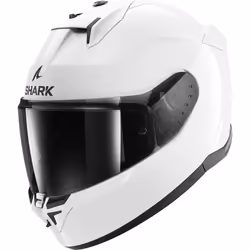 Shark D-Skwal 3 Blank Casque, blanc, taille L pour Hommes