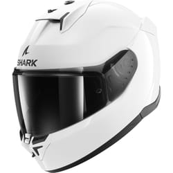 Shark D-Skwal 3 Blank Casque, blanc, taille XL pour Hommes