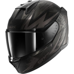 Shark D-Skwal 3 Blast-R Casque, noir-gris, taille XS pour Hommes