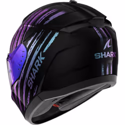 Shark Ridill 2 Assya Casque, noir-bleu-pourpre, taille M pour Hommes