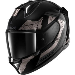 Shark Skwal i3 Rhad Casque, noir-gris-argent, taille S pour Hommes