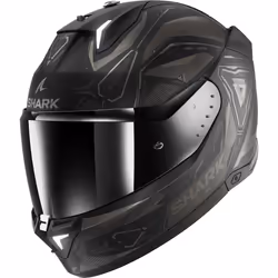 Shark Skwal i3 Linik Casque, noir-gris, taille S pour Hommes