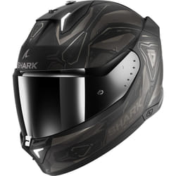 Shark Skwal i3 Linik Casque, noir-gris, taille S pour Hommes