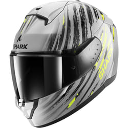 Shark Ridill 2 Assya Casque, noir-gris-jaune, taille S pour Hommes
