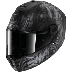 Shark Spartan RS Shaytan Casque, noir-gris, taille S pour Hommes