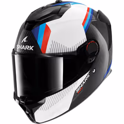 Shark Spartan GT Pro Dokhta Carbon Casque, noir-blanc-bleu, taille 2XL pour Hommes