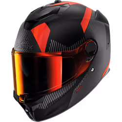 Shark Spartan GT Pro Dokhta Carbon Casque, noir-rouge, taille XS pour Hommes