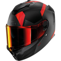 Shark Spartan GT Pro Dokhta Carbon Casque, noir-rouge, taille 2XL pour Hommes