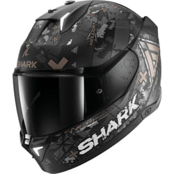 Shark Skwal i3 Hellcat Casque, noir-gris, taille L pour Hommes