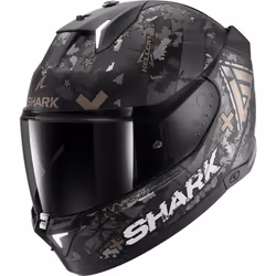 Shark Skwal i3 Hellcat Casque, noir-gris, taille XL pour Hommes