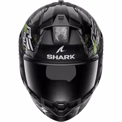 Shark Ridill 2 Molokai Casque, noir-vert, taille M pour Hommes