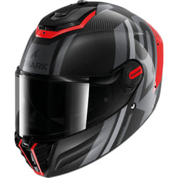 Shark Spartan RS Shawn Carbon Casque, noir-rouge, taille XL pour Hommes