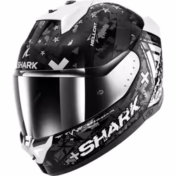 Shark Skwal i3 Hellcat Casque, noir-gris, taille S pour Hommes