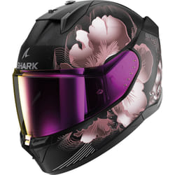 Shark D-Skwal 3 Mayfer Casque, noir-rose, taille S pour Hommes
