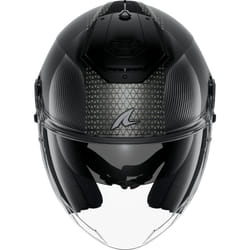 Shark RS Jet Carbon Ikonik Casque jet, noir, taille L pour Hommes